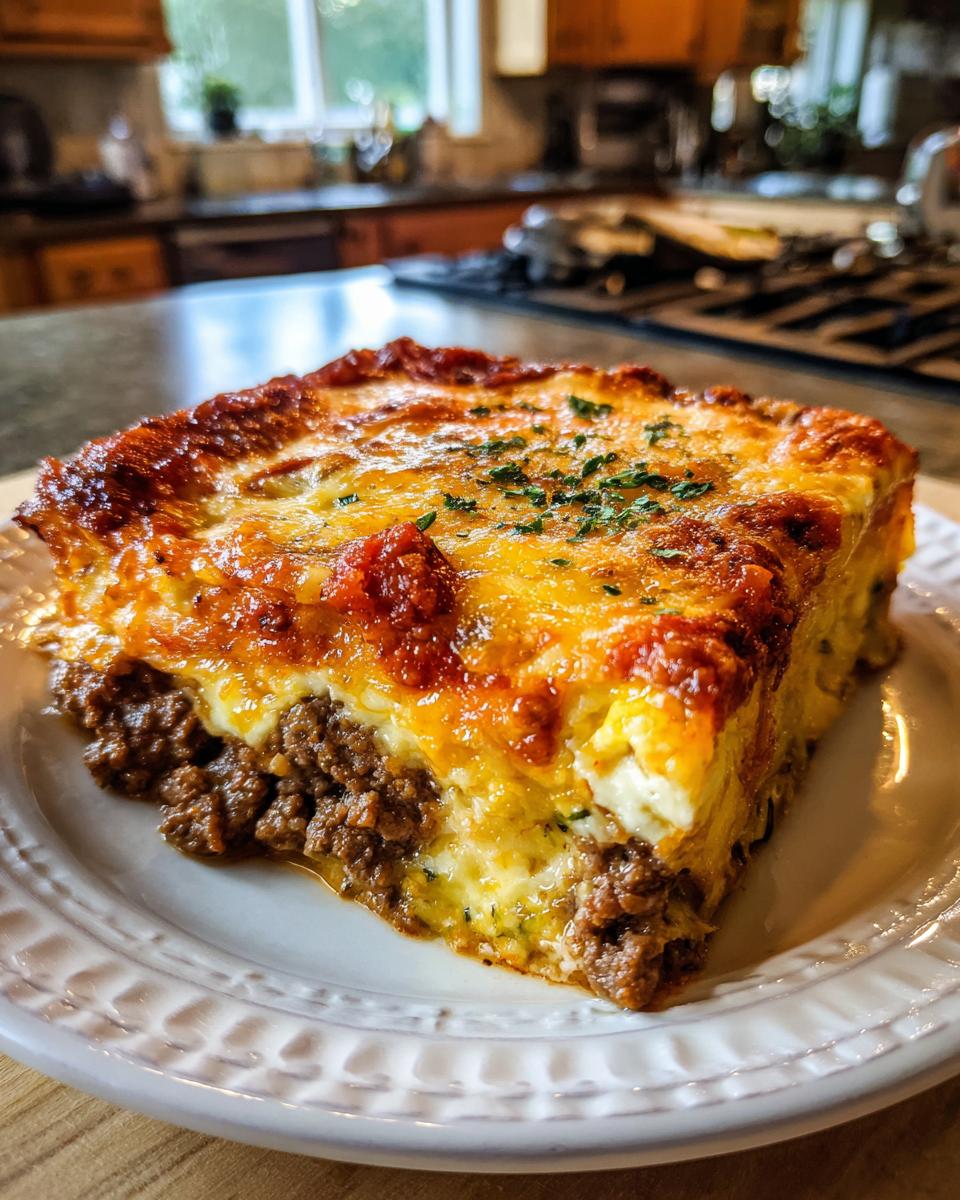 Zucchini Pizza Casserole - detail 2