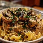 creamiest Chicken Stroganoff