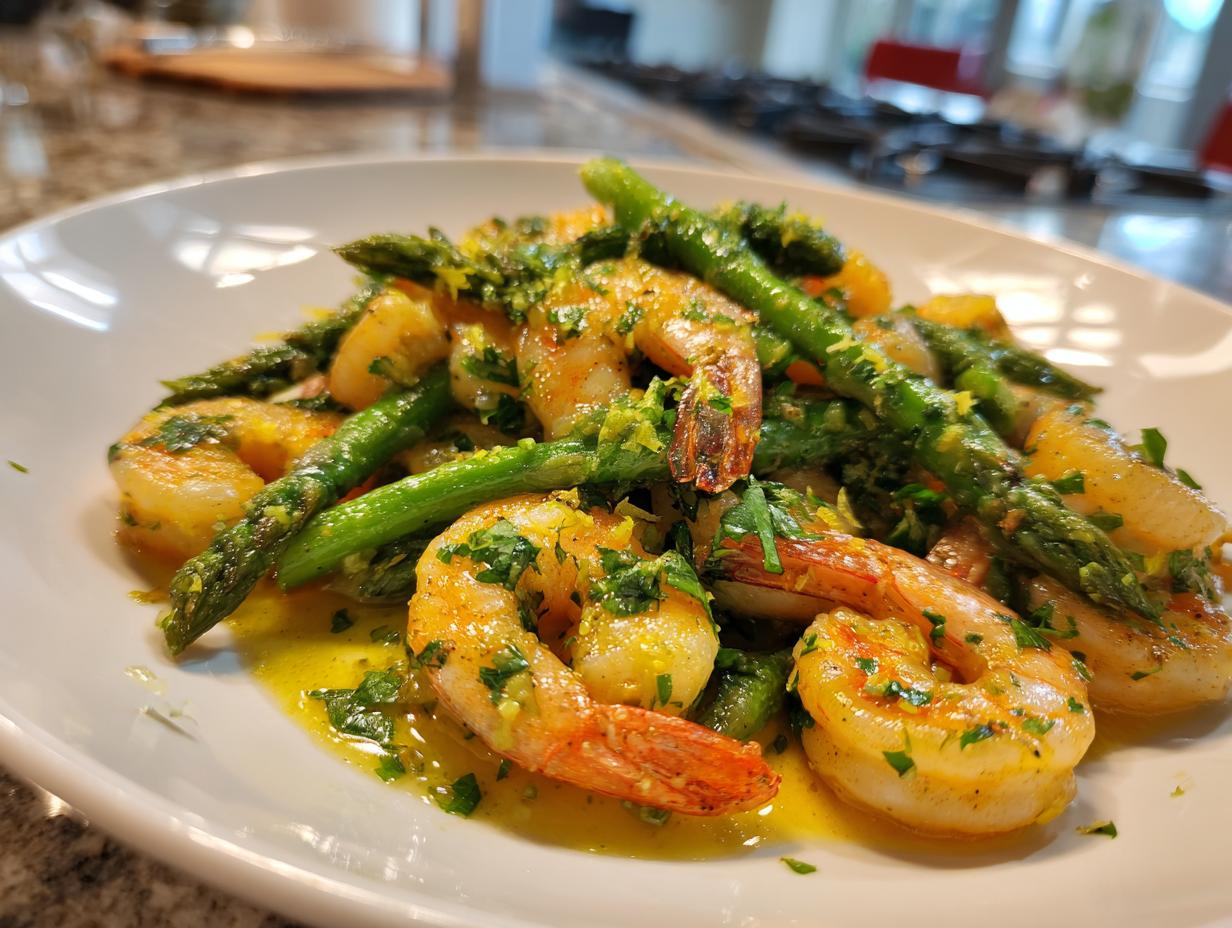 Amazing 20 Minute Garlic Butter Shrimp Skillet