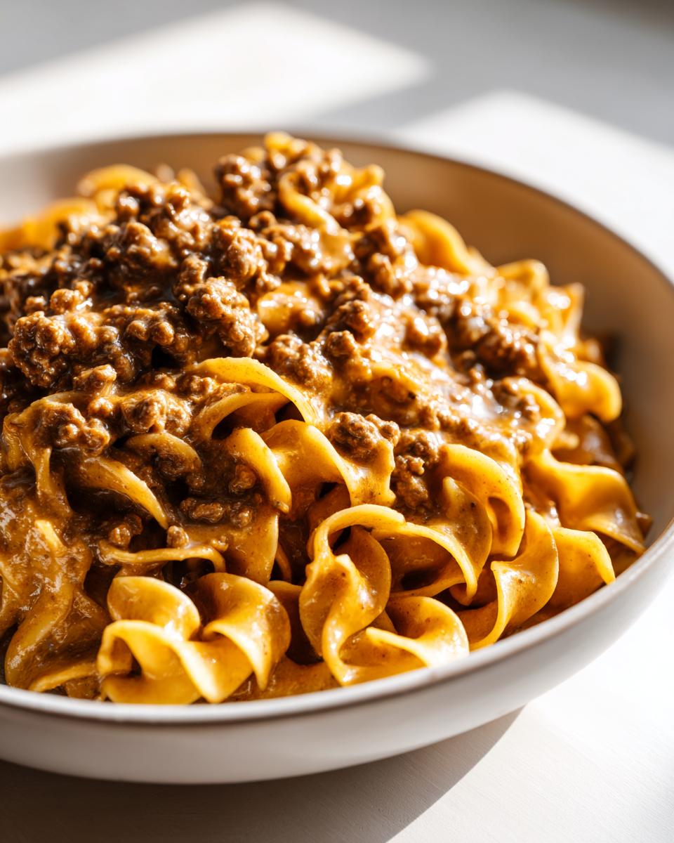 30-Minute Ground Beef Stroganoff - detail 1