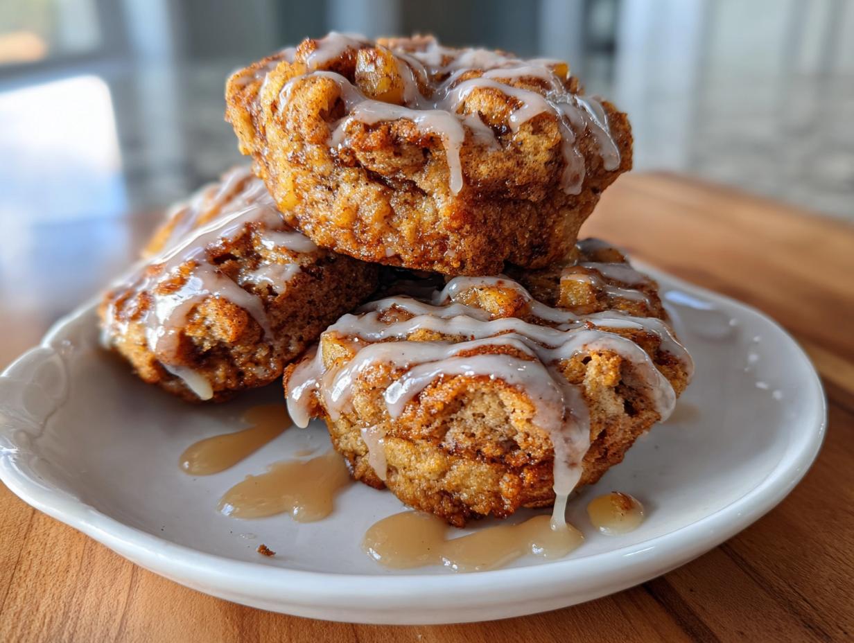 Guilty Air Fryer Apple Fritters 9 Min