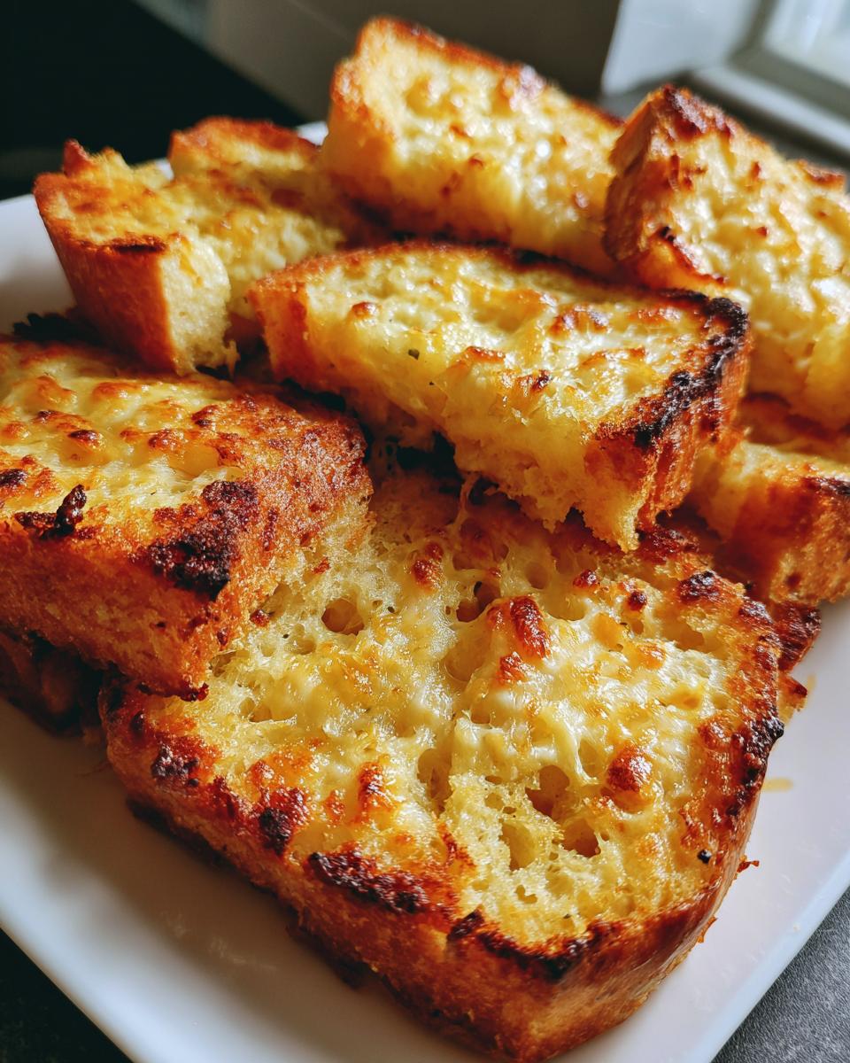 Air Fryer Garlic Bread And Cheese Toast - detail 2