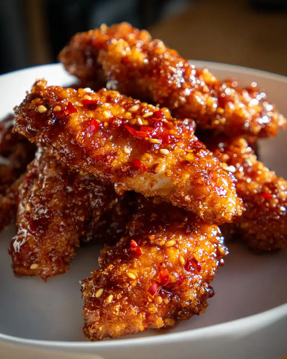 Air Fryer Hot Honey Chicken Tenders - detail 2