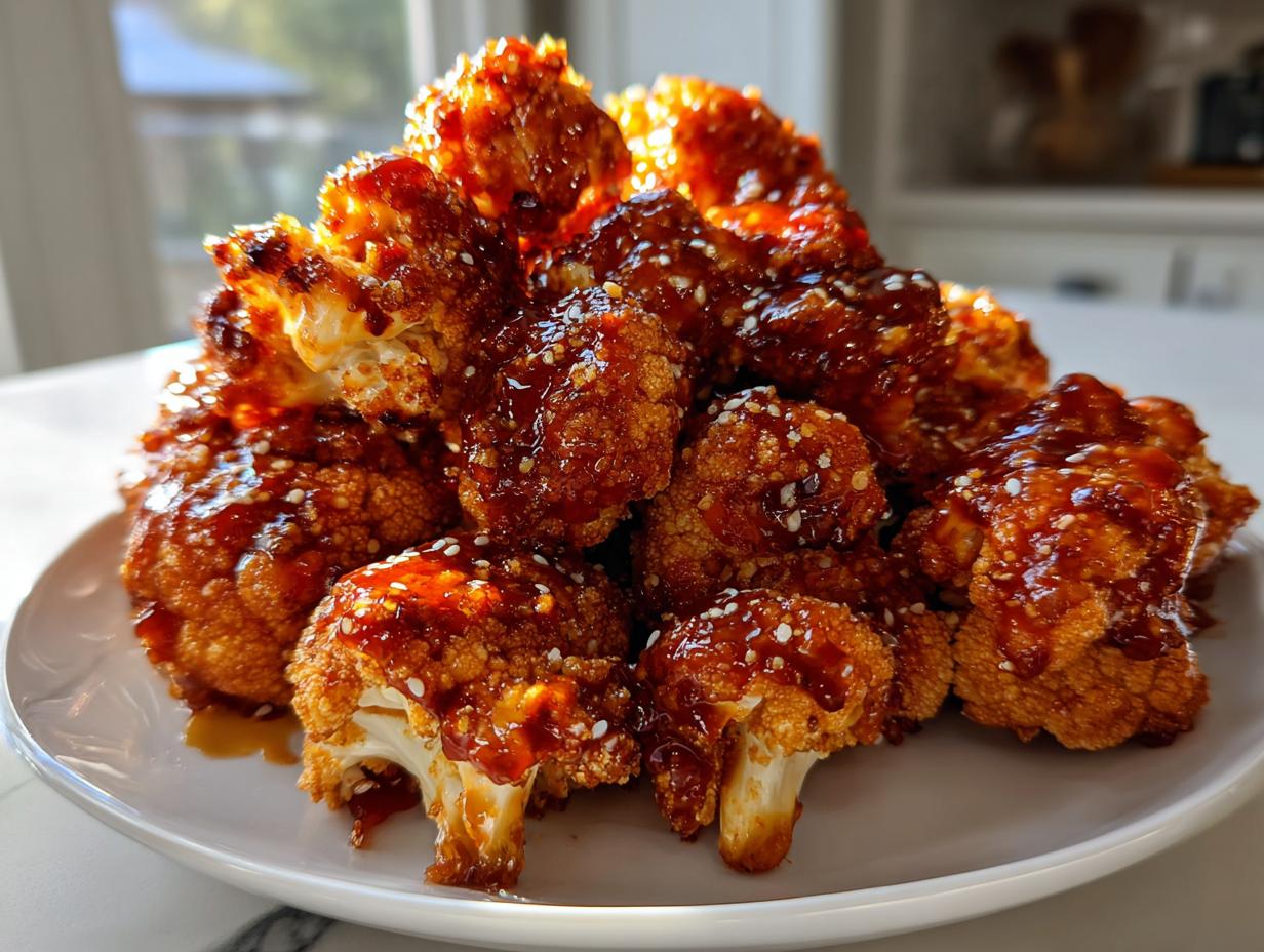 Amazing 2-in-1 Air fryer cauliflower wings