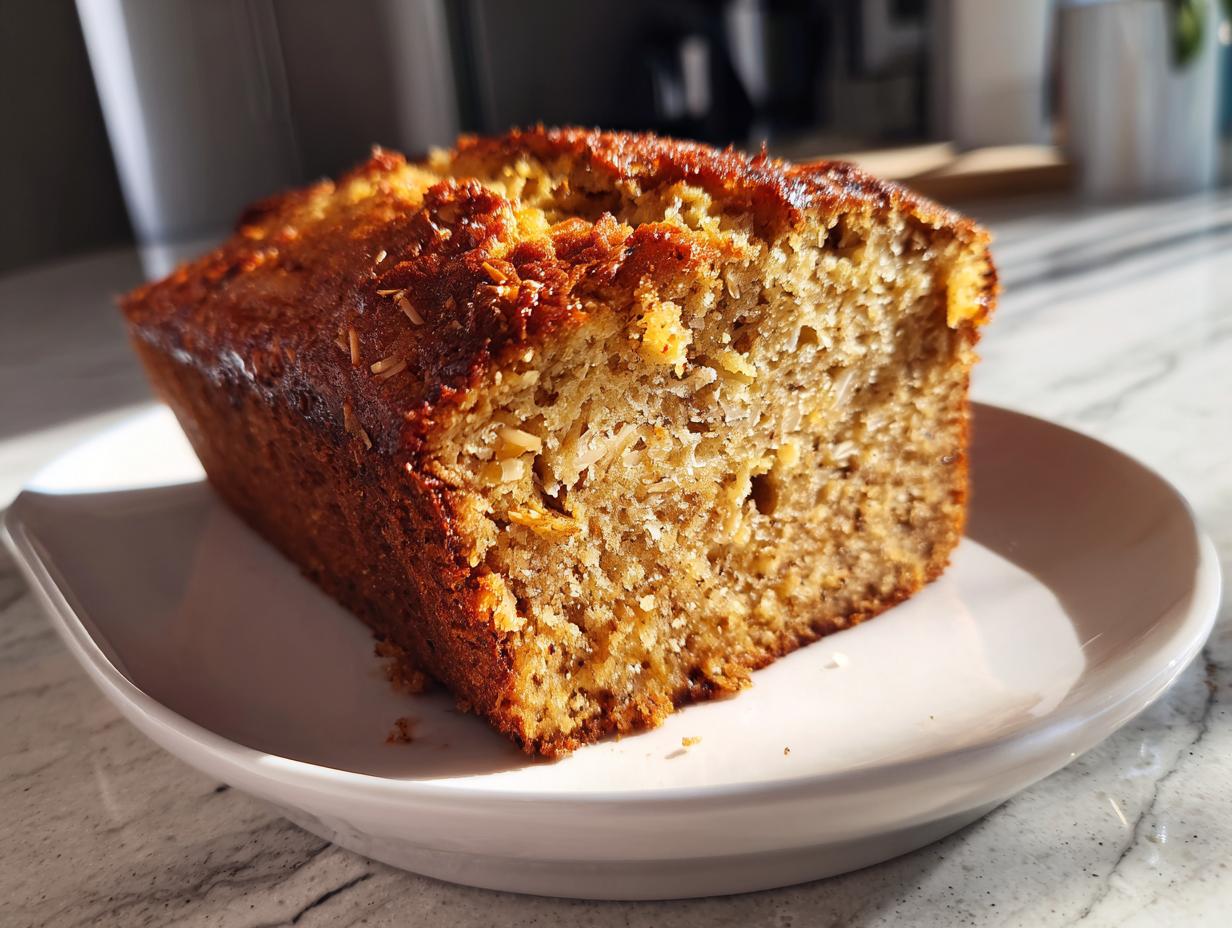 Amazing Apple Coconut Bread: 55 Min Bliss