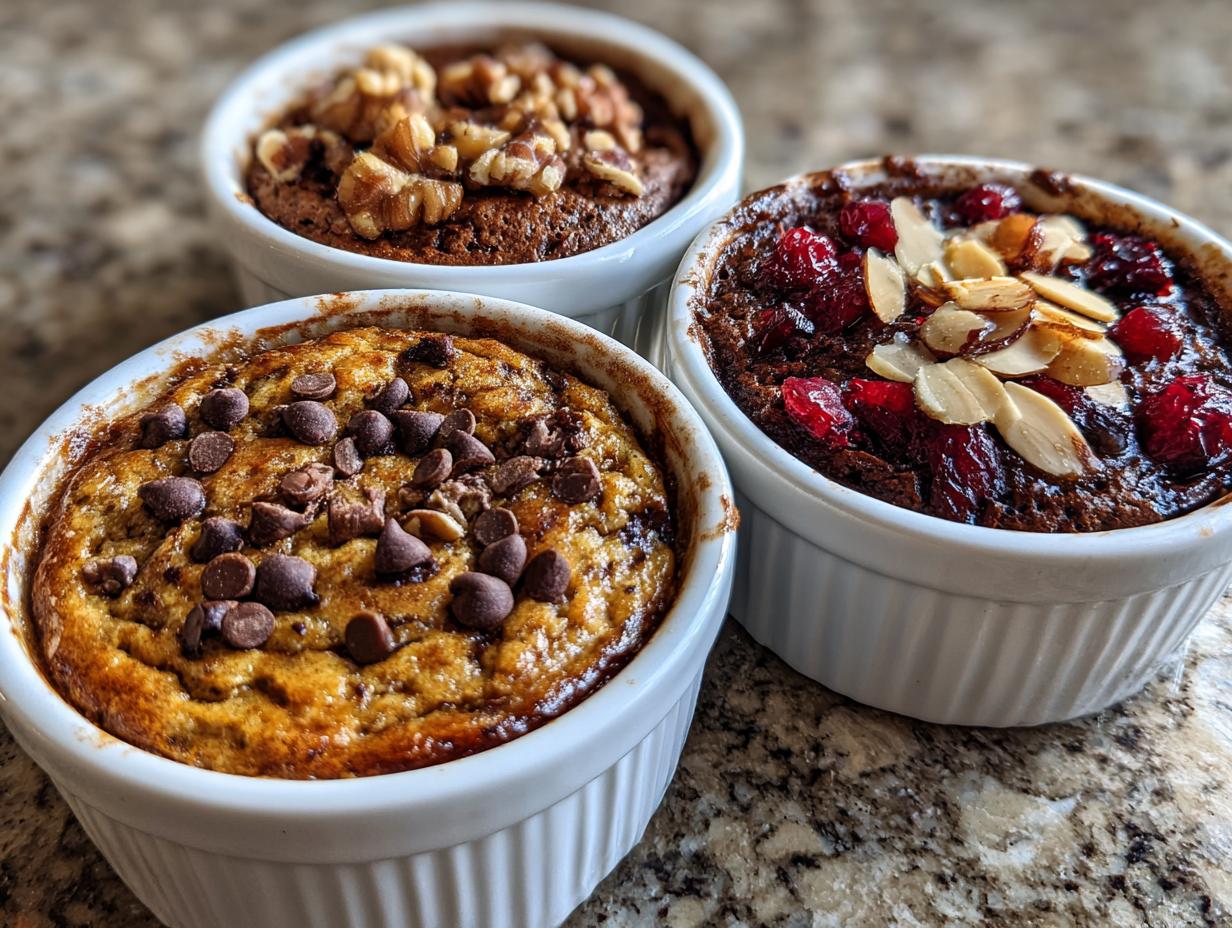 3 Amazing Baked Oats for Weight Loss