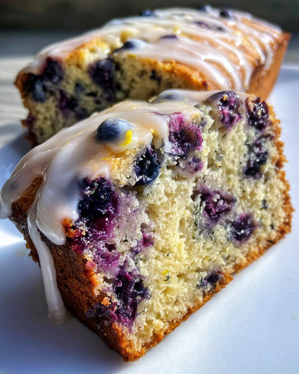 Blueberry Zucchini Bread - detail 2