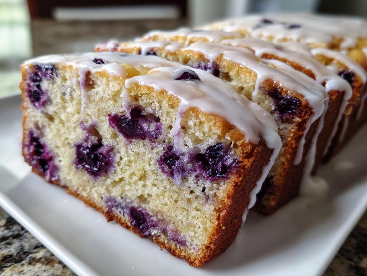 Amazing 2 Loaf Blueberry Zucchini Bread