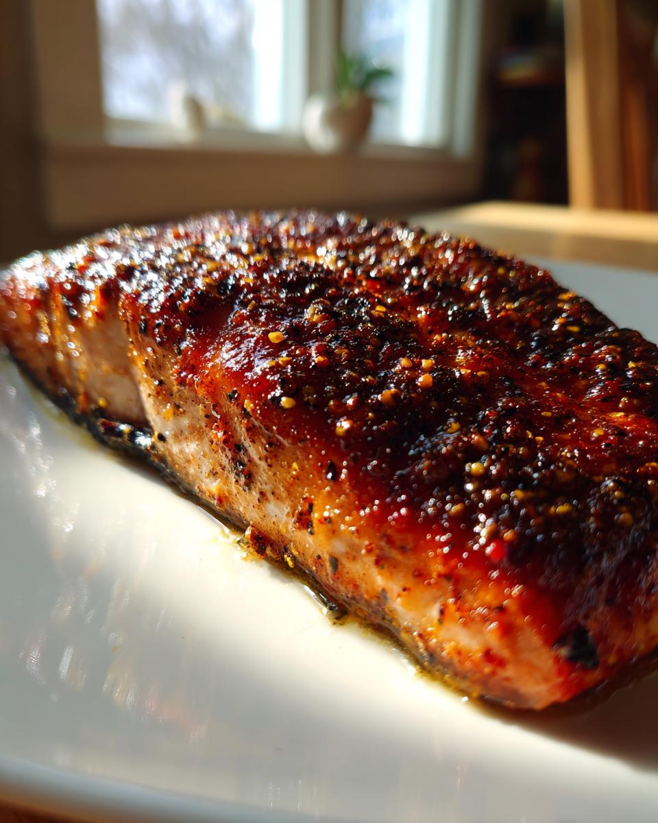 Cajun Brown Sugar Salmon - detail 1