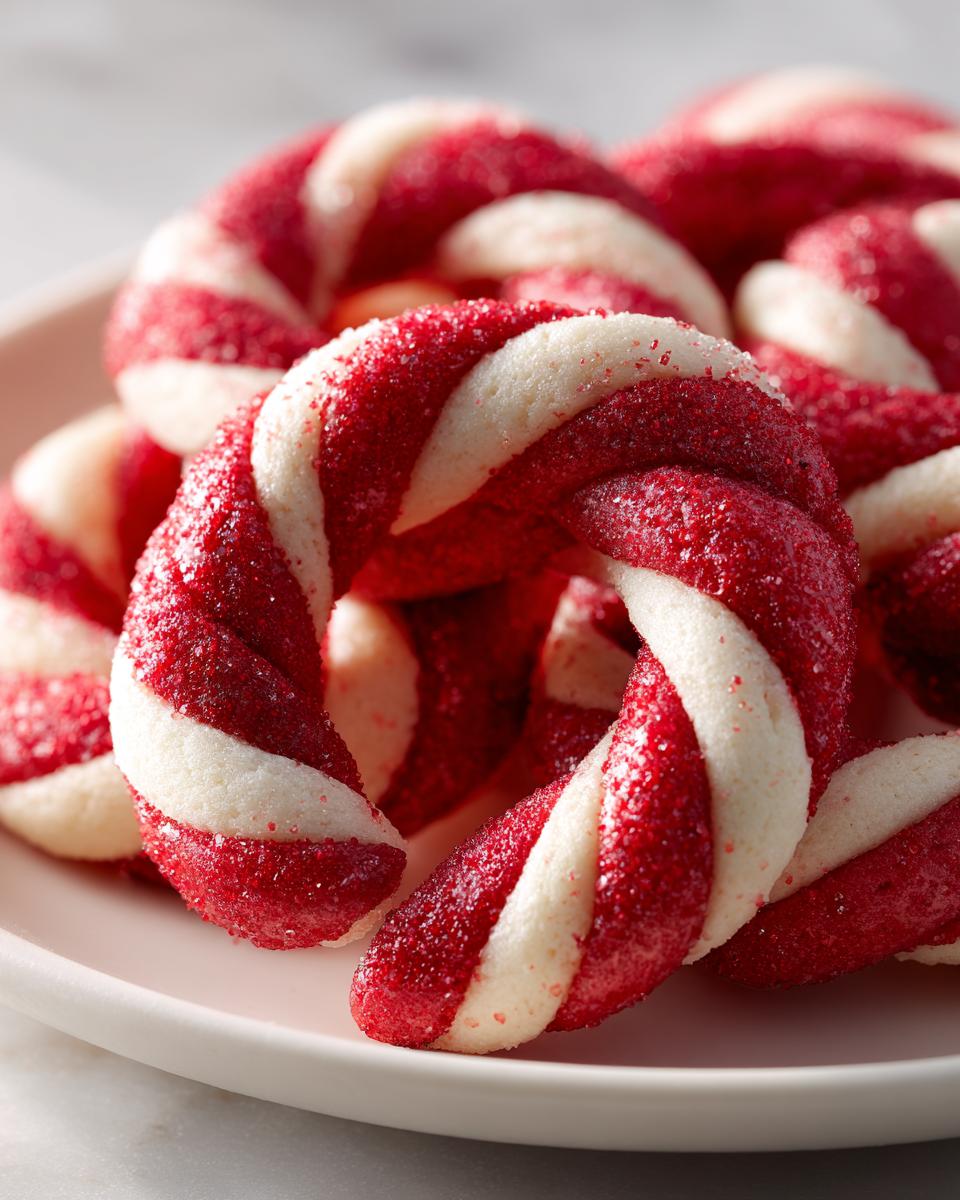 Candy Cane Cookies - detail 1