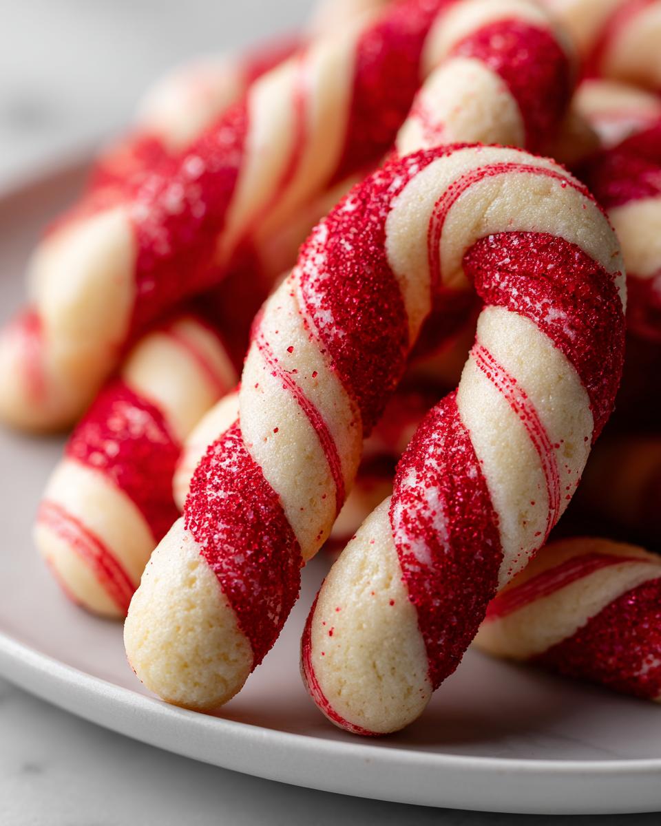 Candy Cane Cookies - detail 2