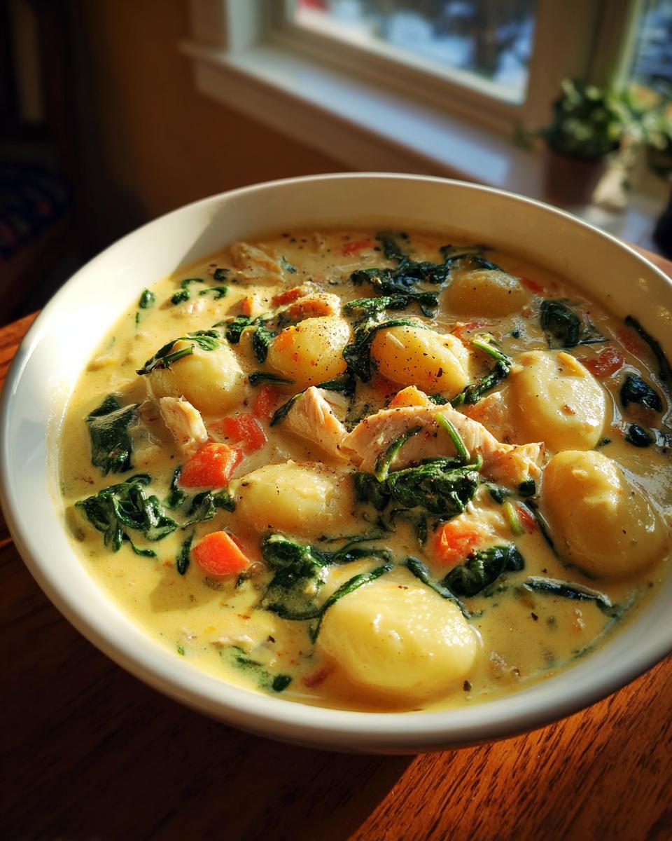 Chicken Gnocchi Soup - detail 1