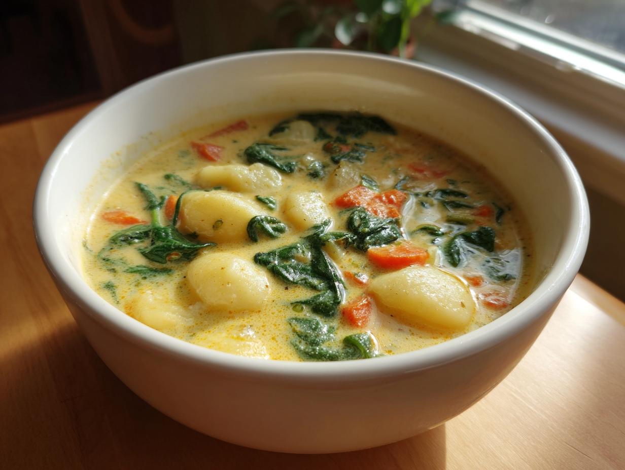 Amazing 10-Minute Chicken Gnocchi Soup