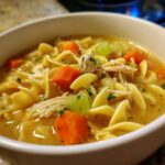 Chicken Noodle Soup with Egg Noodles