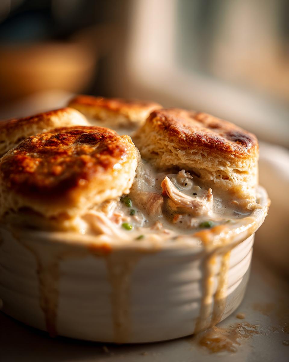 Chicken Pot Pie with Biscuits - detail 1