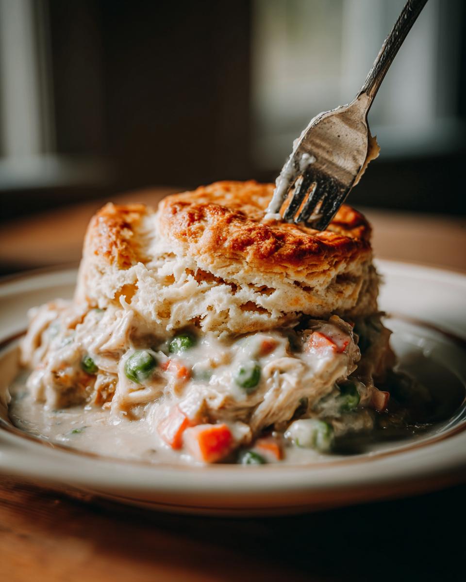 Chicken Pot Pie with Biscuits - detail 2
