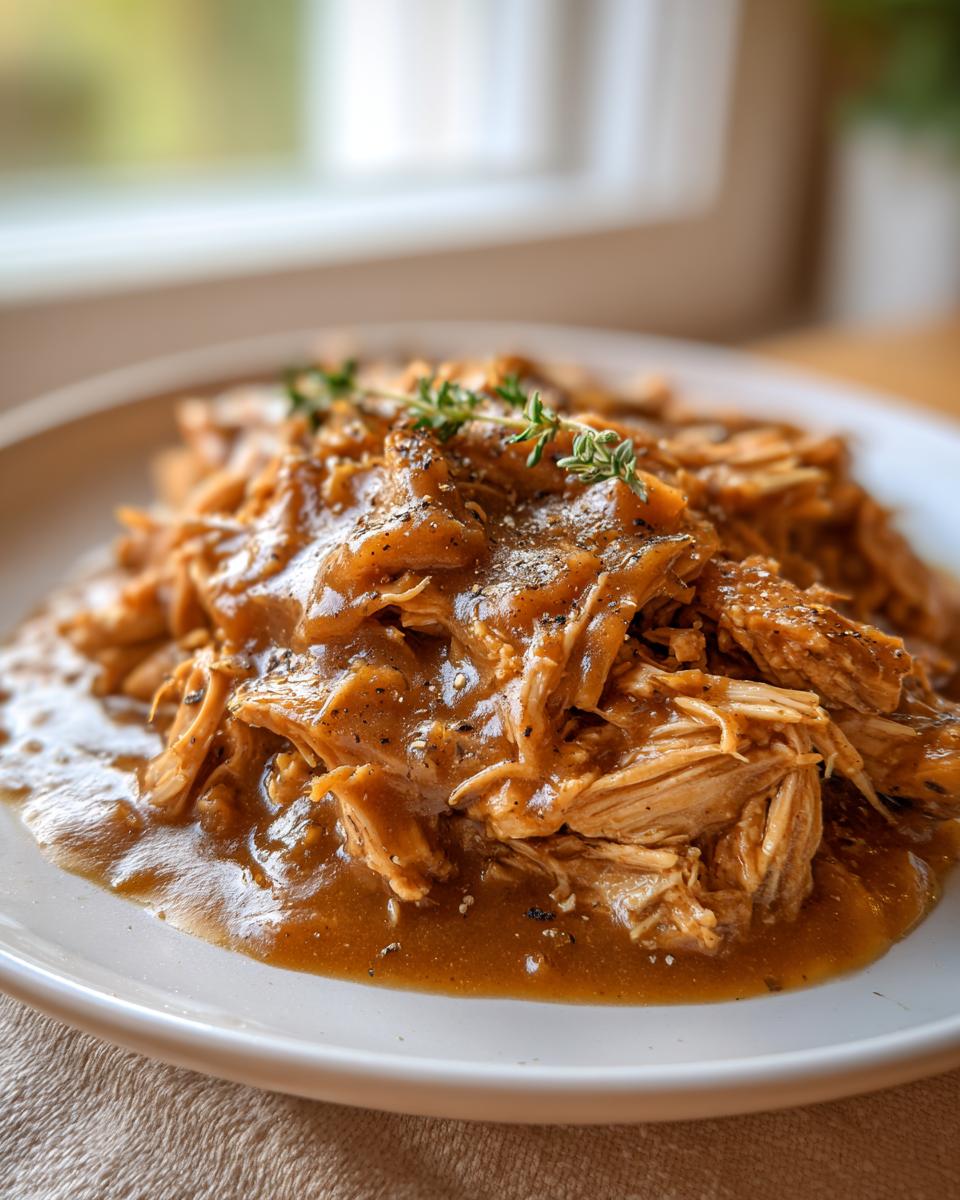 Chicken and Gravy - detail 1