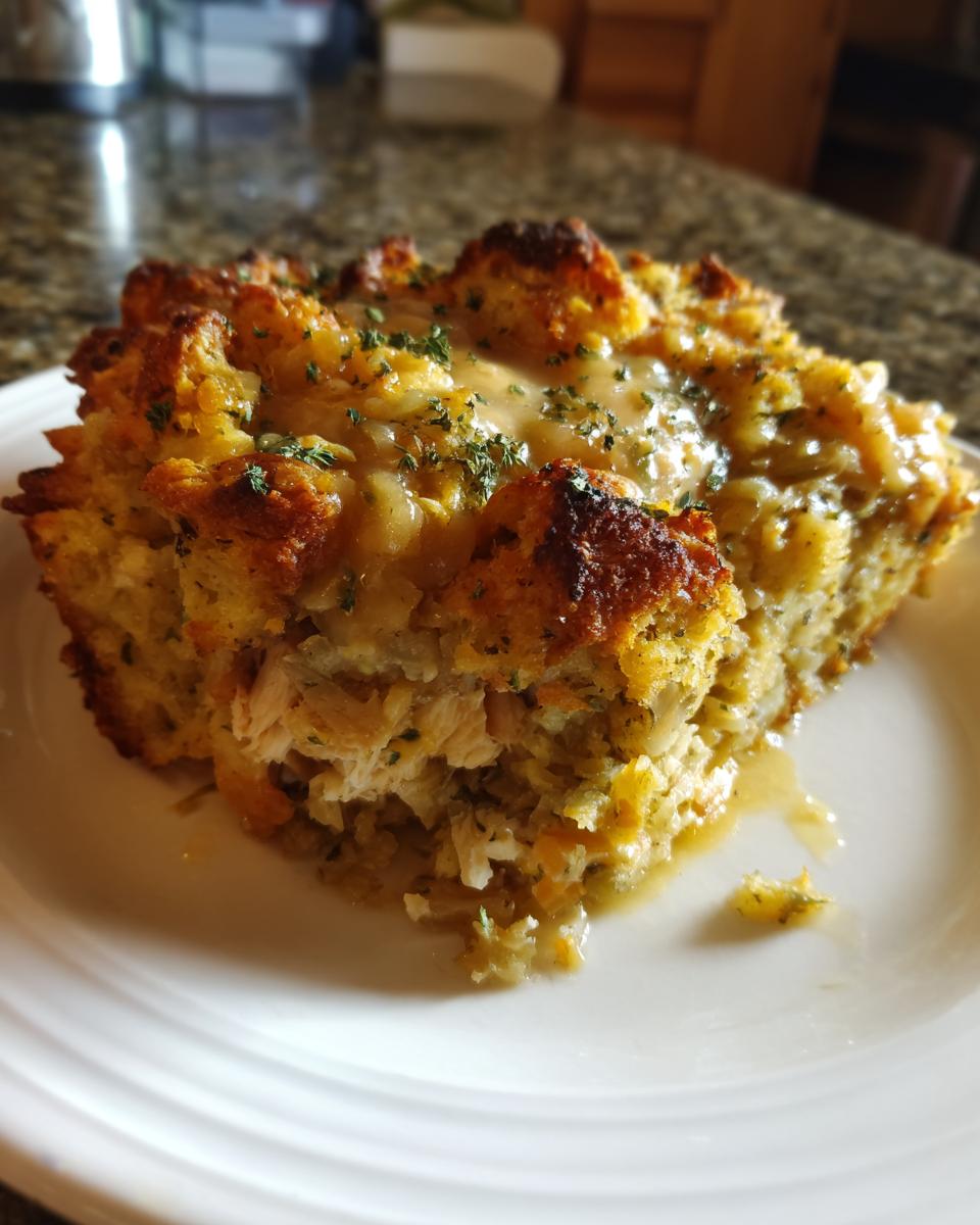 Chicken and Stuffing Casserole - detail 2