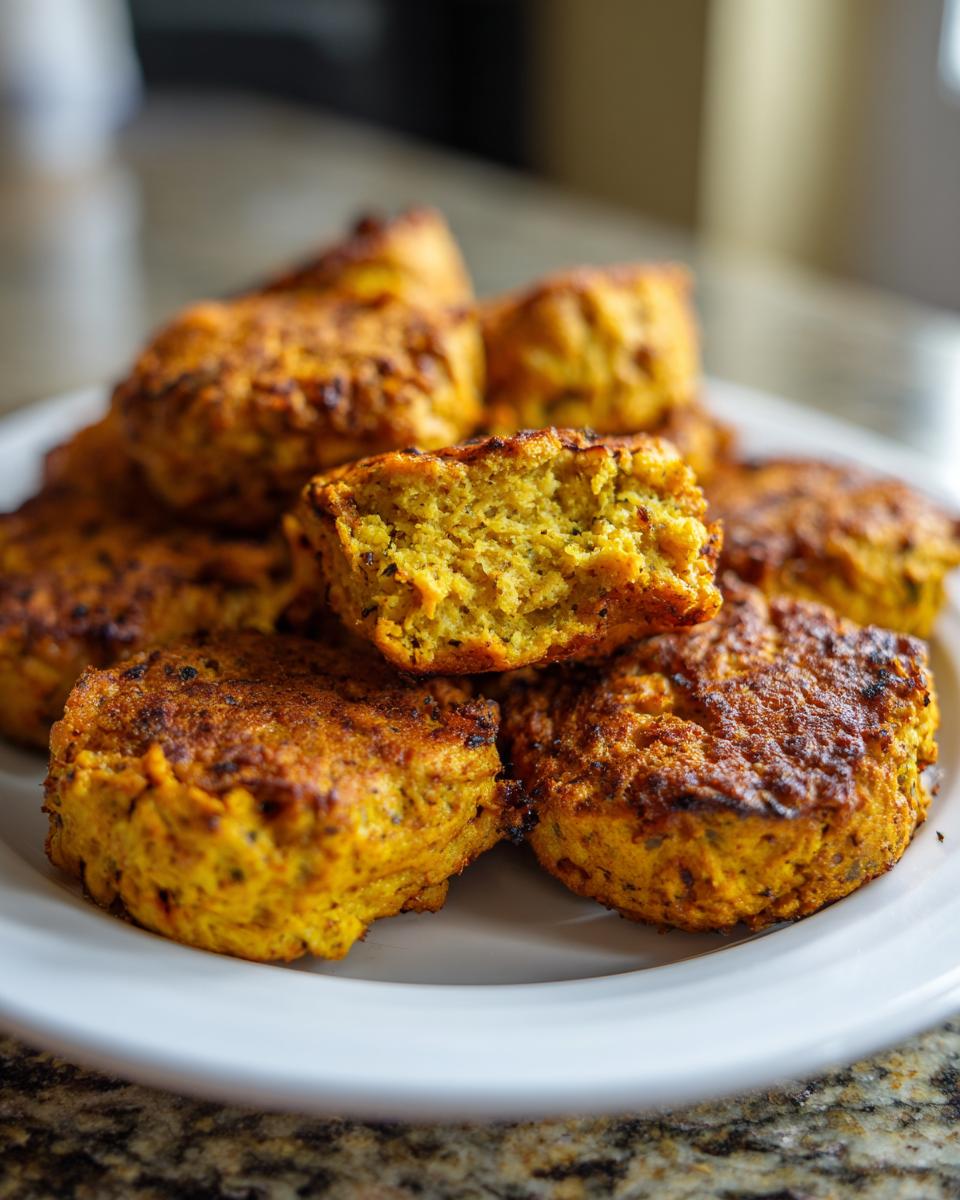 Chickpea Fritters Air Fryer Recipe - detail 1