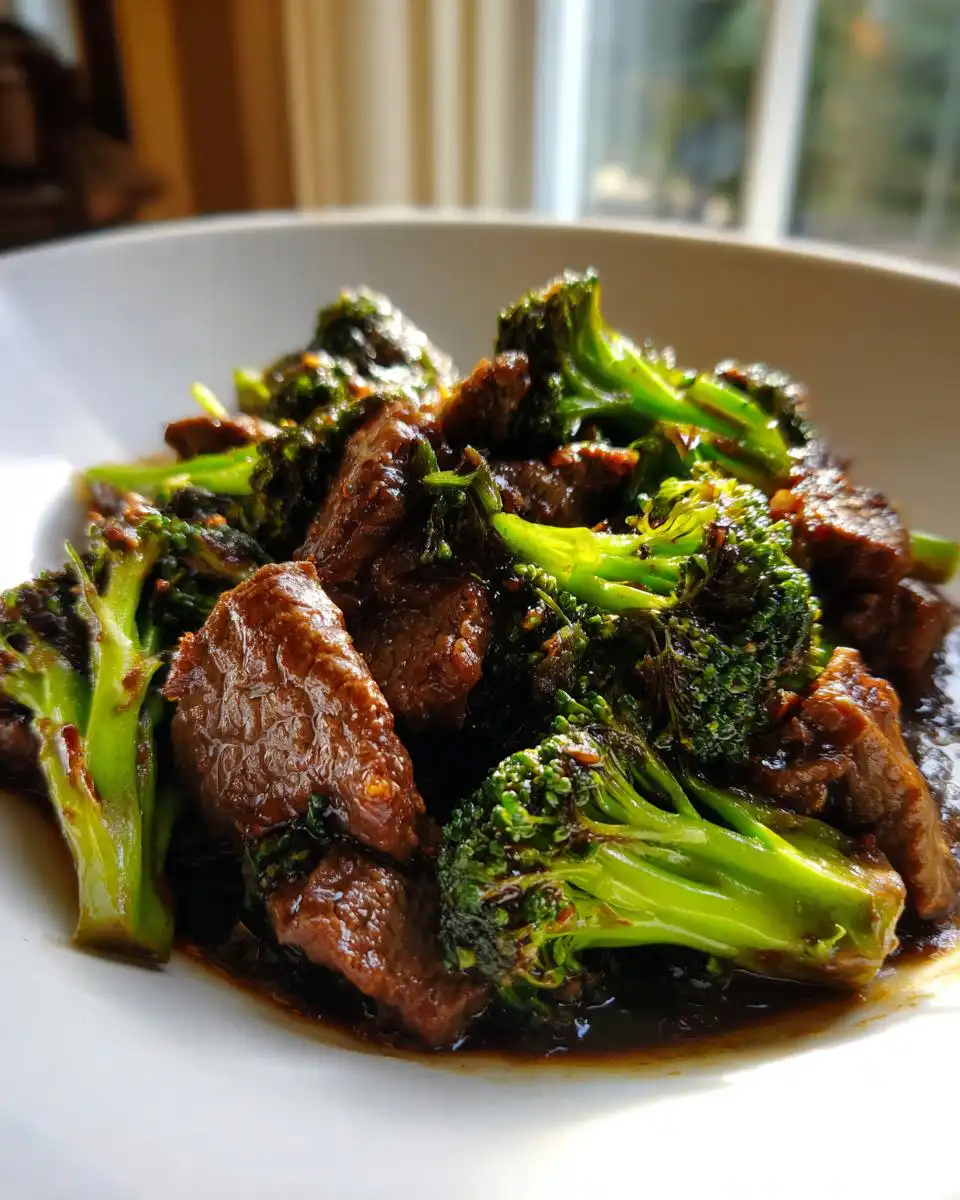 Chinese Beef and Broccoli - detail 1