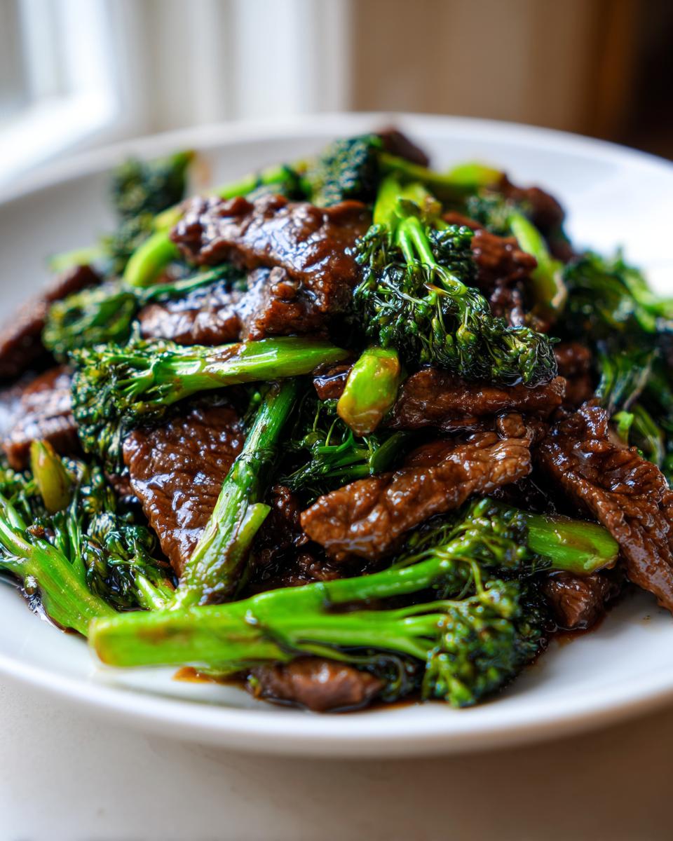 Chinese Beef and Broccoli - detail 2