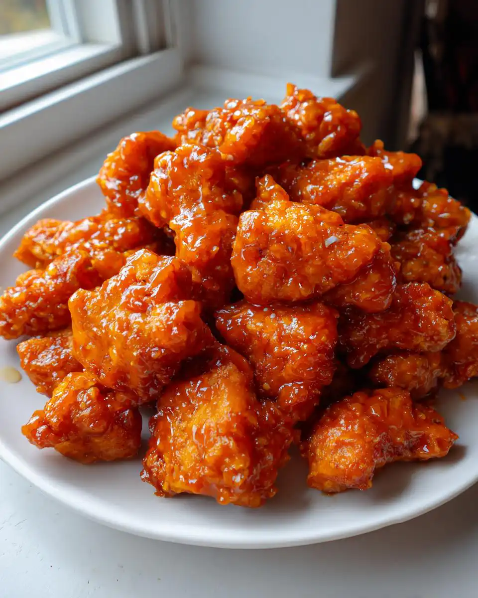 Chinese Orange Chicken - detail 2
