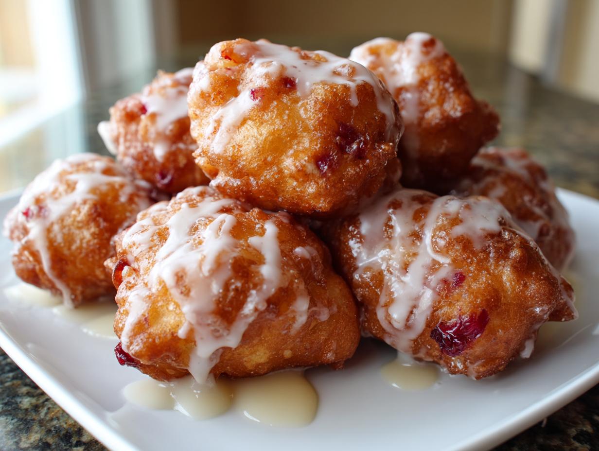 Amazing 3-Step Cranberry Fritters Joy