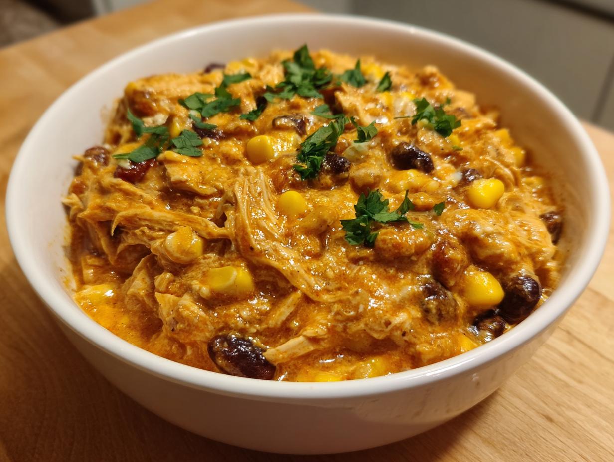 Cream Cheese Chicken Chili: 1 Amazing Crockpot Meal