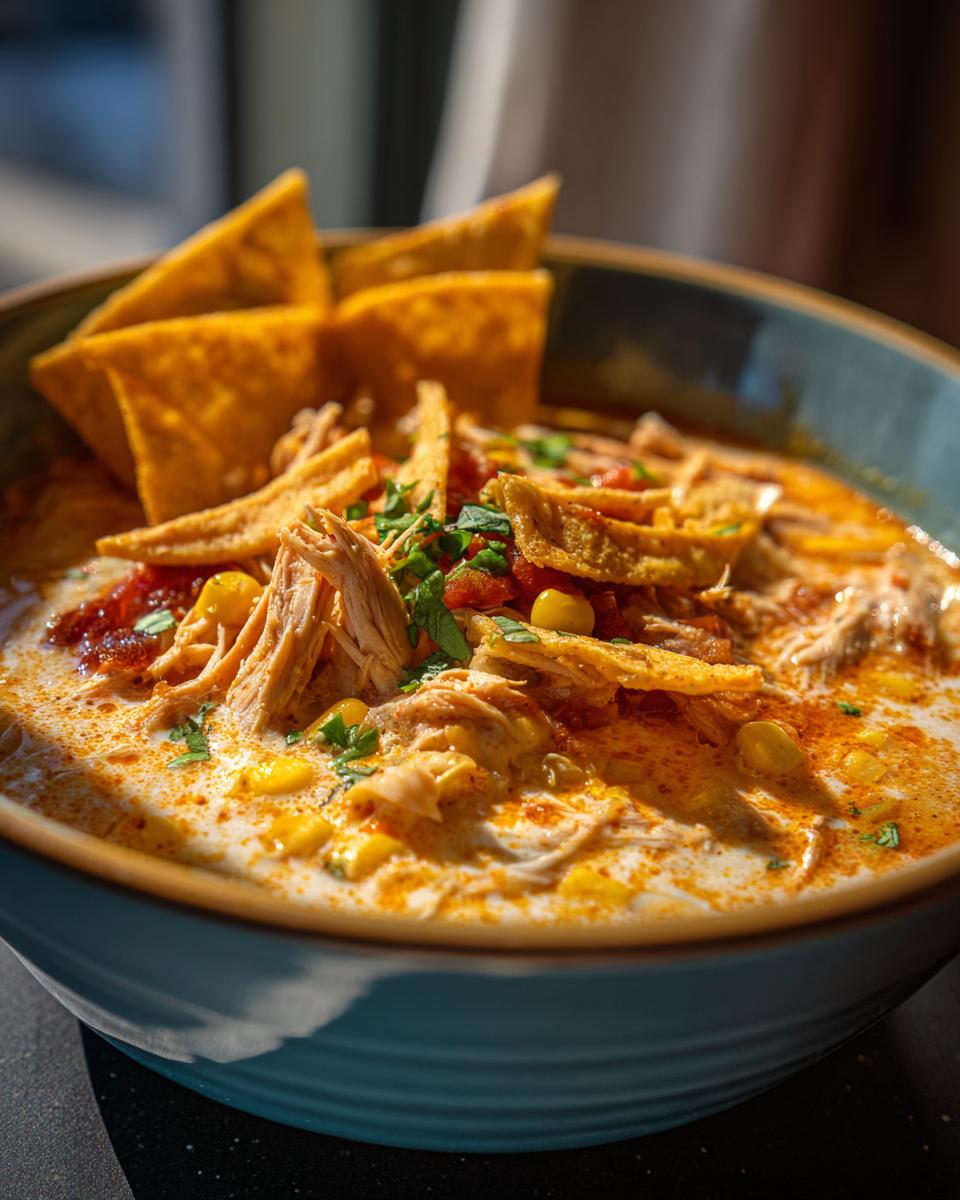 Creamy Chicken Tortilla Soup - detail 1