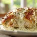 Creamy Oven Baked Chicken Thighs