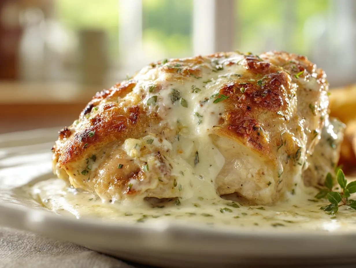 Amazing 5 Creamy Oven Baked Chicken Thighs