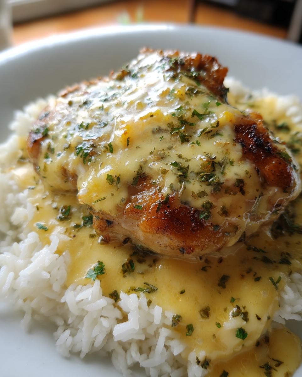 Creamy Smothered Chicken and Rice - detail 1