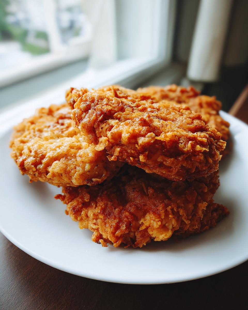 Crispy Chicken Burgers (With Ground Chicken) - detail 1
