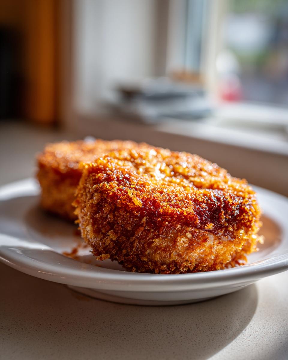 Crispy Chicken Burgers (With Ground Chicken) - detail 2