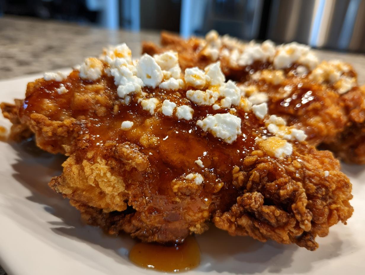 Amazing Crispy Hot Honey Feta Chicken 4 Ways