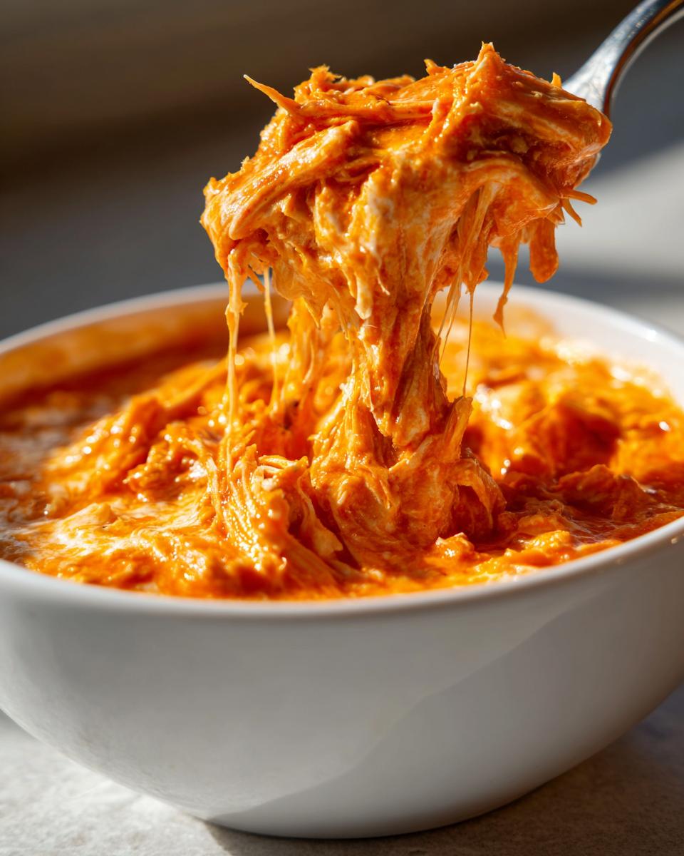 Crock Pot Buffalo Chicken Dip - detail 2