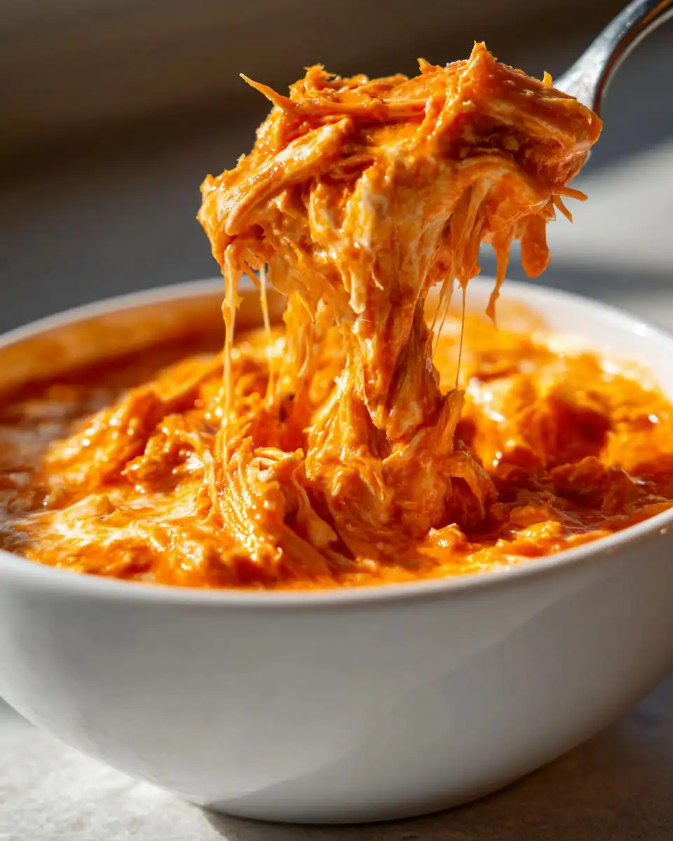 Crock Pot Buffalo Chicken Dip - detail 2