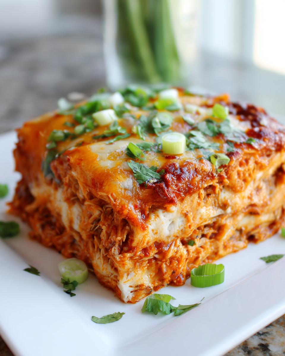 Freezer‑friendly chicken enchilada casserole - detail 1