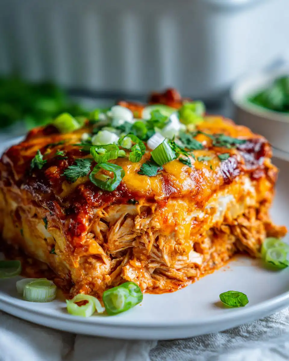 Freezer‑friendly chicken enchilada casserole - detail 2