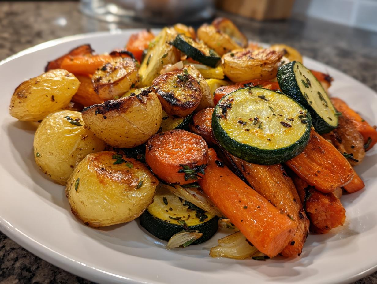 Amazing 40-Minute Garlic Herb Roasted Potatoes