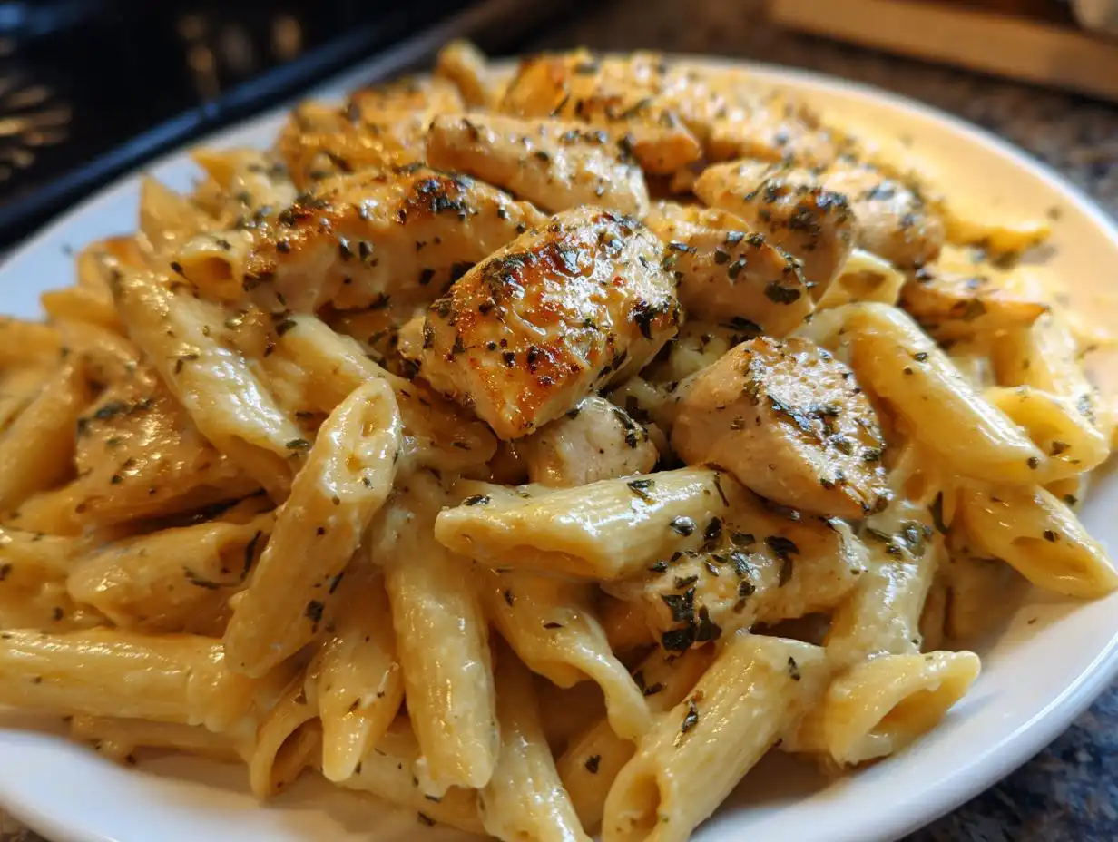 Great Garlic Parmesan Chicken and Pasta Now
