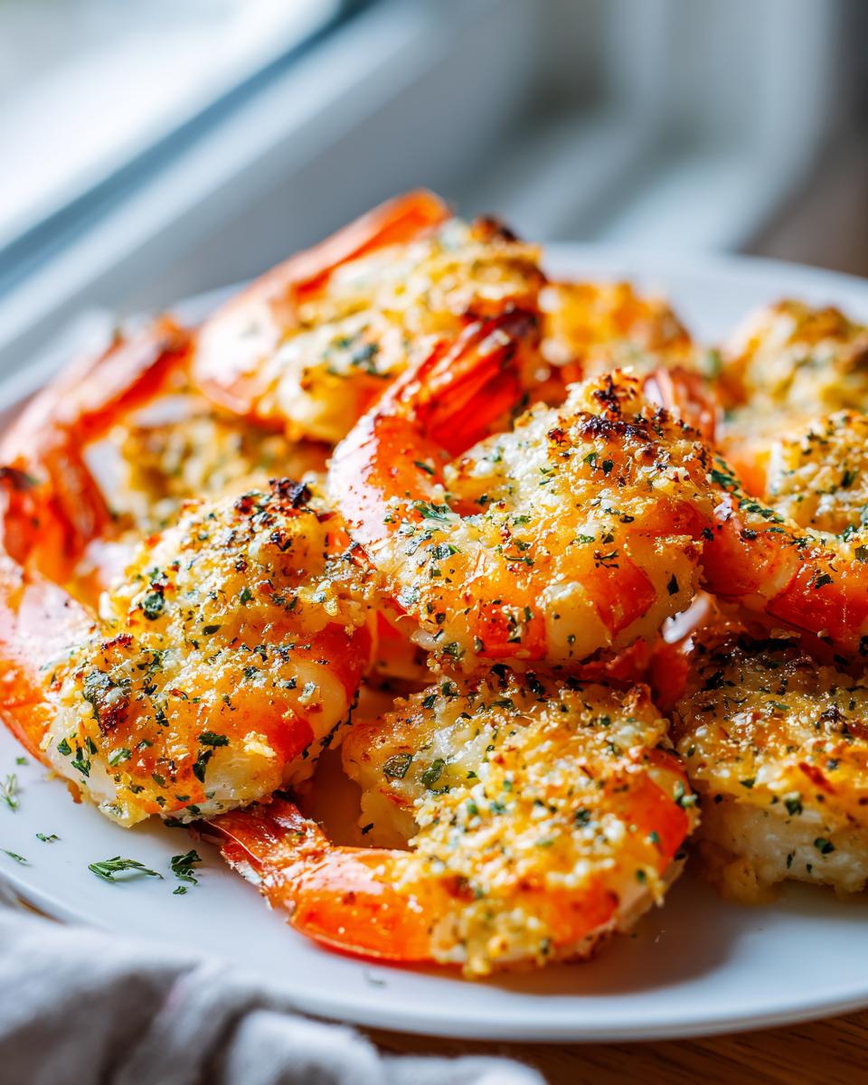 Garlic Parmesan Roasted Shrimp - detail 2