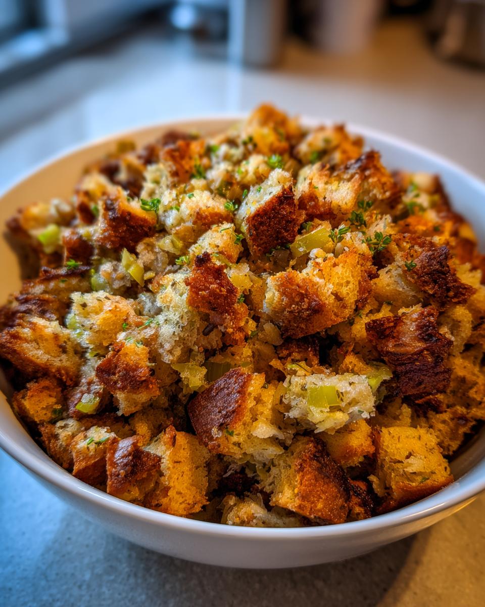 Grandma’s Thanksgiving Stuffing - detail 1