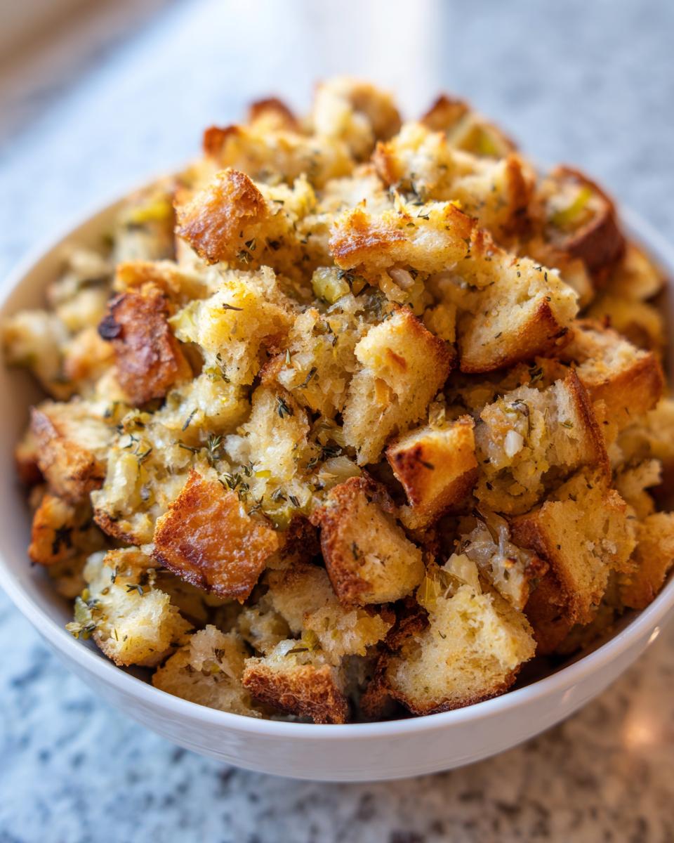 Grandma’s Thanksgiving Stuffing - detail 2