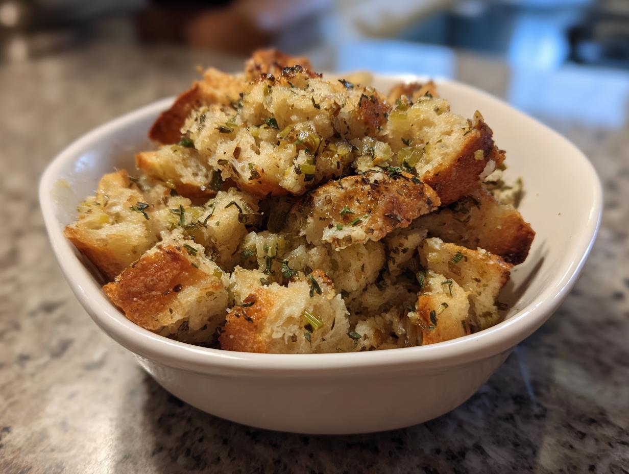 Grandma’s Thanksgiving Stuffing: 1 Flavor Win