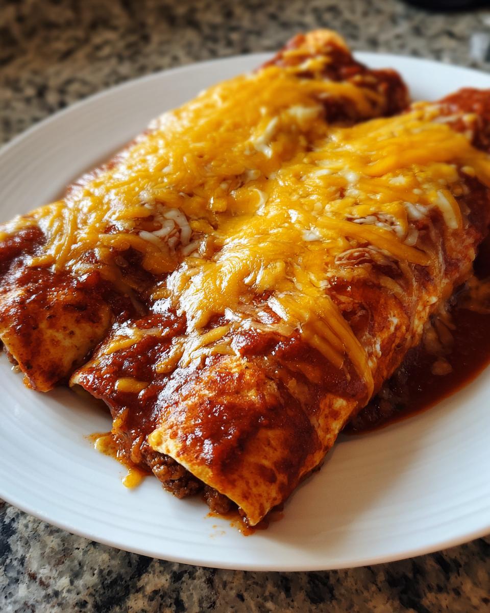 Ground Beef Enchiladas - detail 2