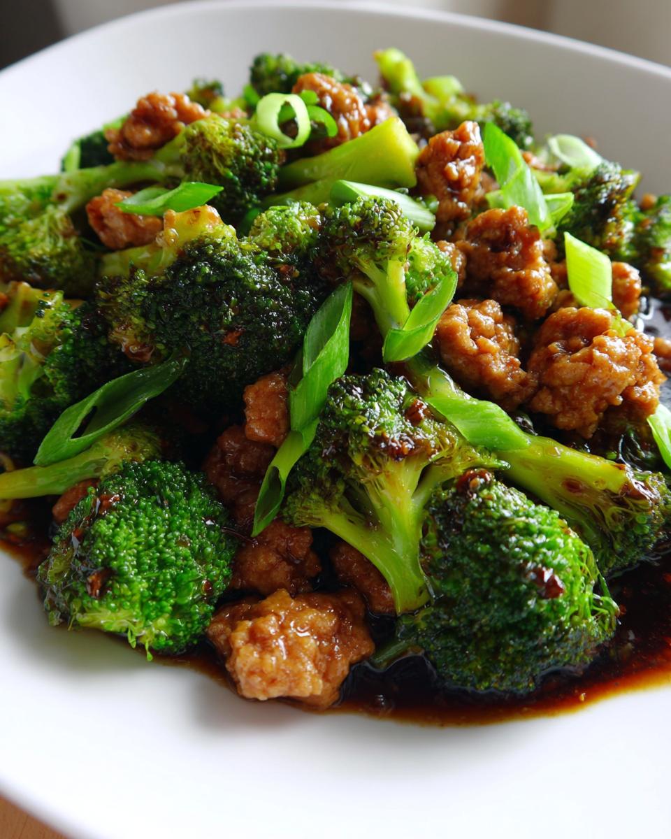 Ground Chicken & Broccoli Stir Fry - detail 1
