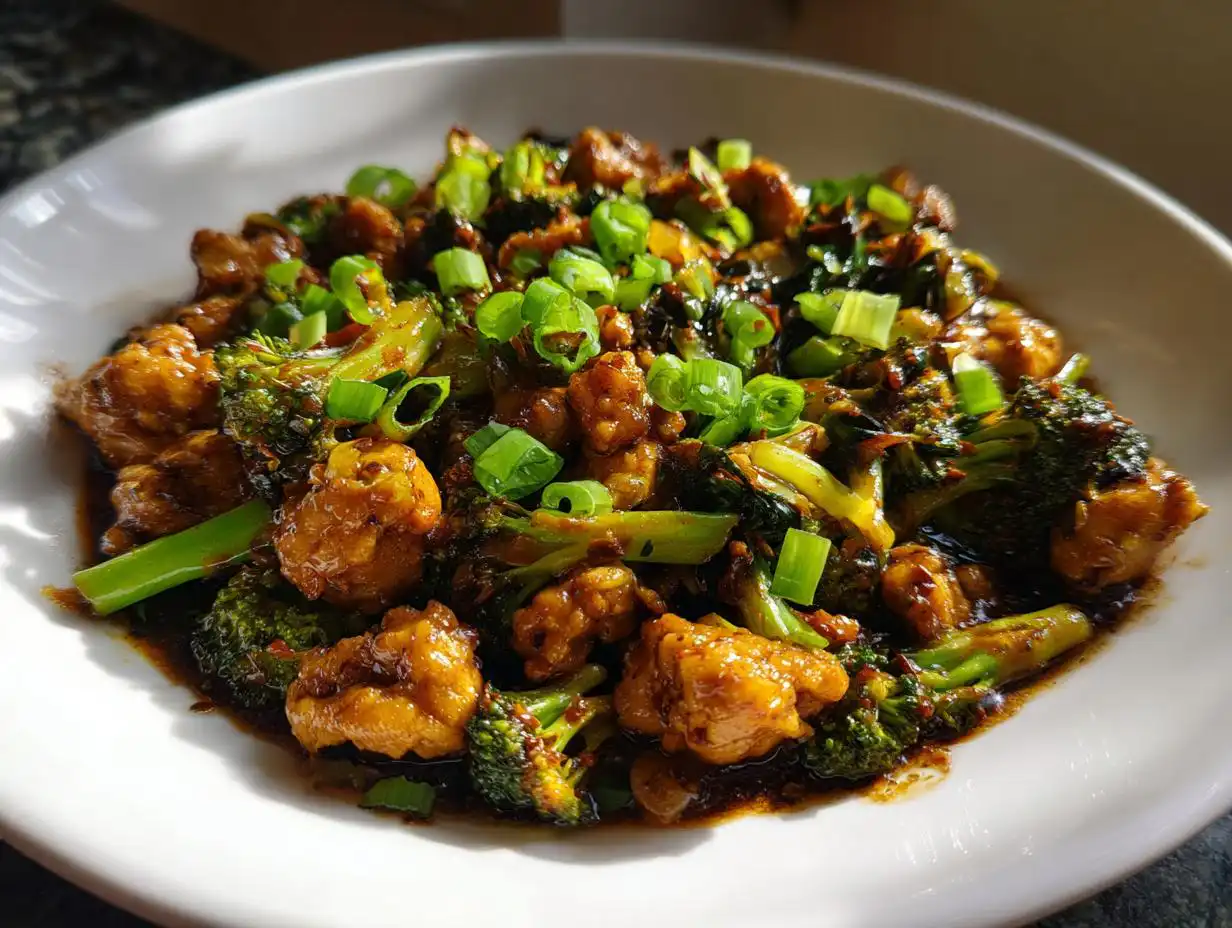 Amazing 25-Minute Ground Chicken & Broccoli Stir Fry