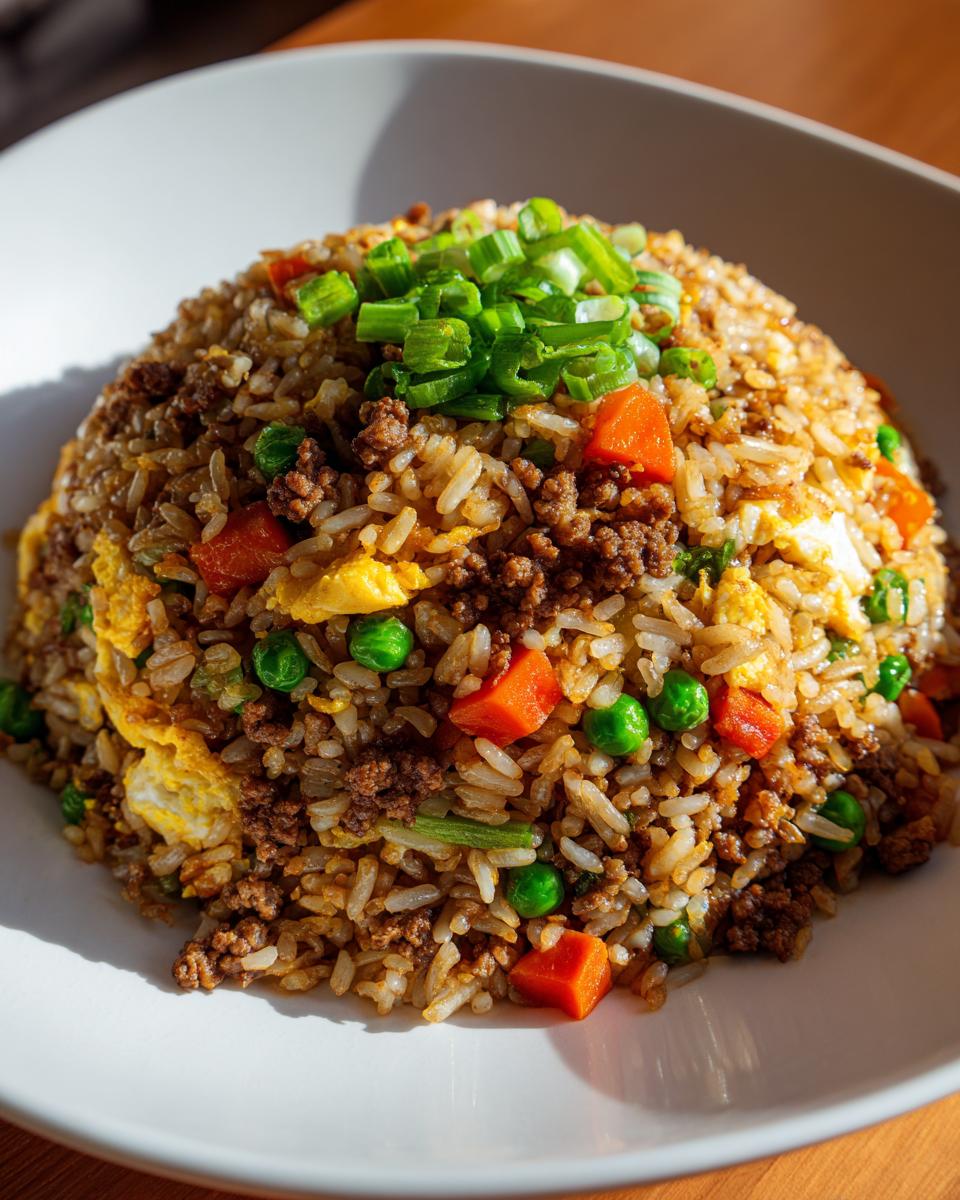 Ground Chicken Fried Rice - detail 2