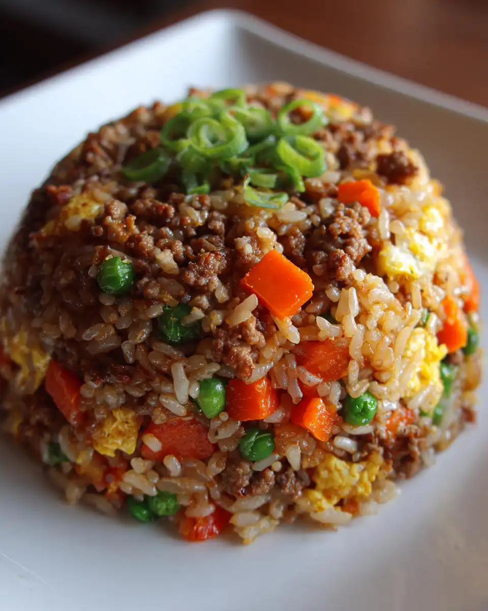 Ground Chicken Fried Rice - detail 1